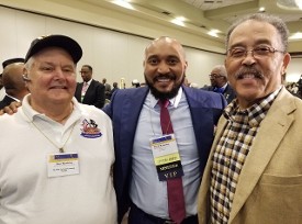 Don Hawkins, Dr David Hampton & Olgen Williams