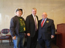 Don Hawkins, Mayord Greg Ballard & Russ Eaglin