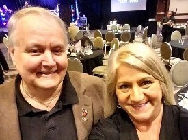 Don Hawkins and Jill Fewell