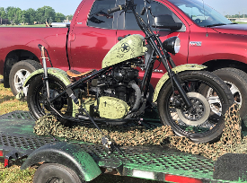 Motorcycle at 2019 Mayors' Event