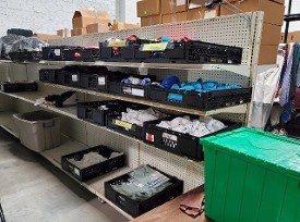 Section 6 of VSC & HHRH's warehouse Section 6 of VSC & HHRH's warehouse
