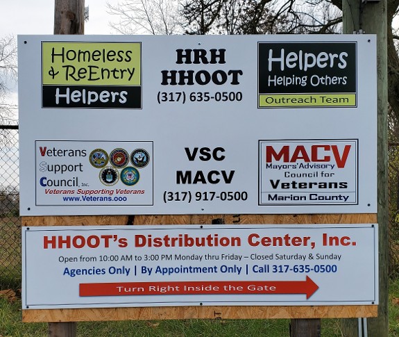 VSC, HRH & HHOOT's Welcome sign at the Temple Street Entrance