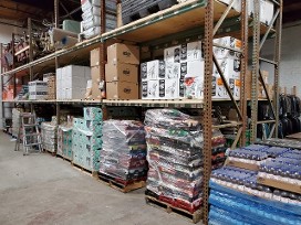 Section 2 of HRH & VSC's warehouse Section 2 of HRH & VSC's warehouse