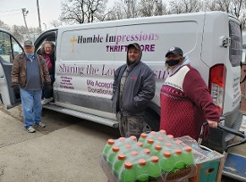 Humble Impressions making a pick up Humble Impressions making a pick up
