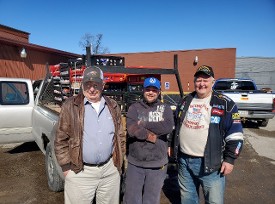 Don and his worker delivering bread to one of our Partners