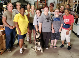 Another day at the warehouse with Brown Bag Ministries a 10+ year Partner with HRH-HHOOT Another day at the warehouse with Brown Bag Ministries a 10+ year Partner with HRH-HHOOT
